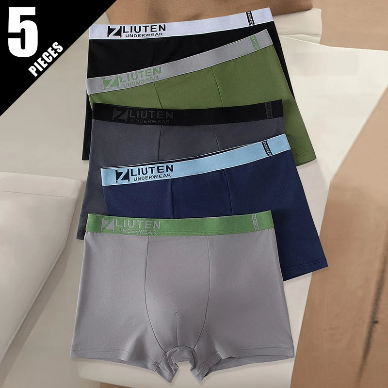 Printed boxers multi-pack front view