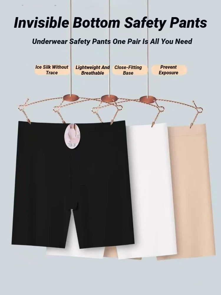 Women's high waist seamless shaping shorts front view