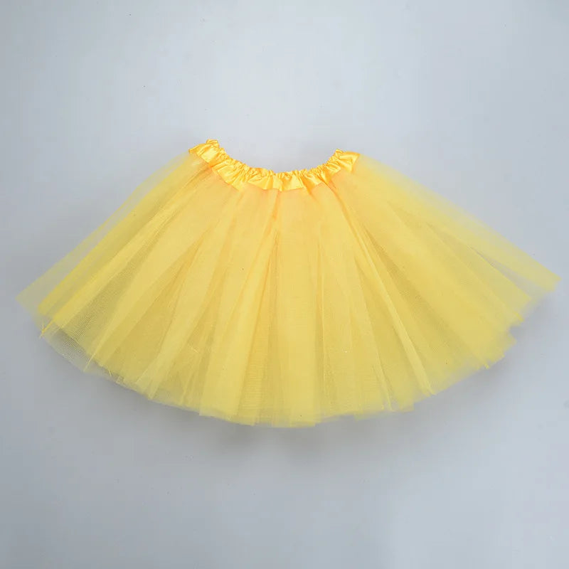Girls ballet tutu skirt worn by child