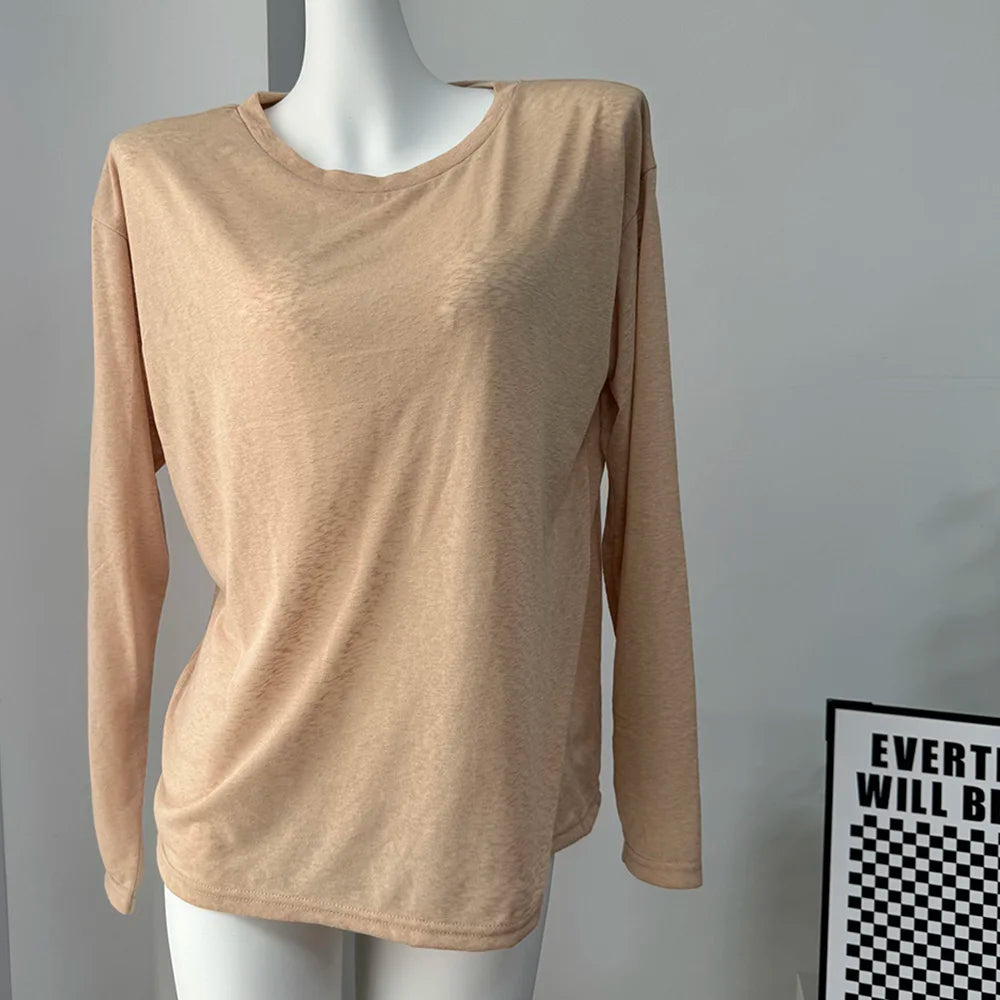 Women's Soft Knit Long Sleeve Tee 