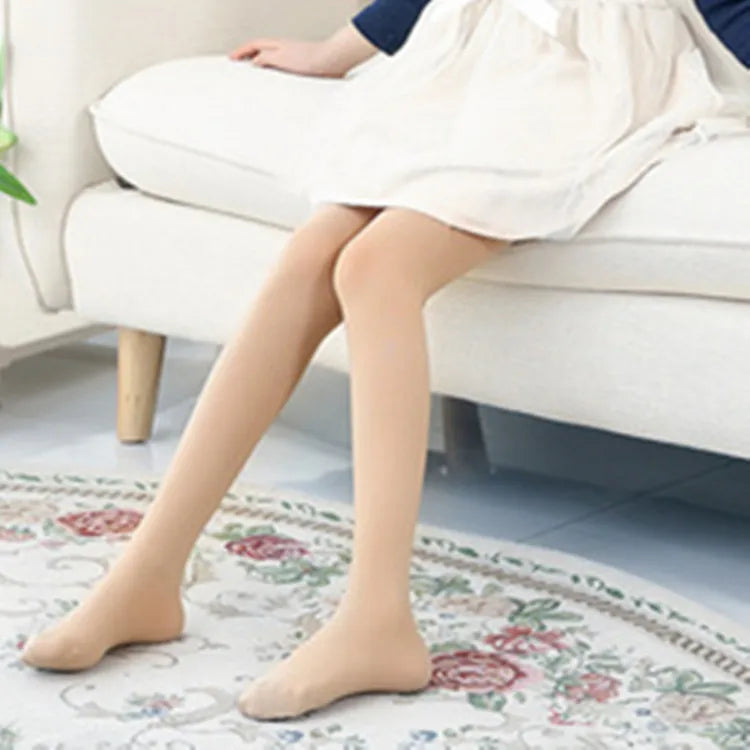 Kids candy color ballet tights color variety display