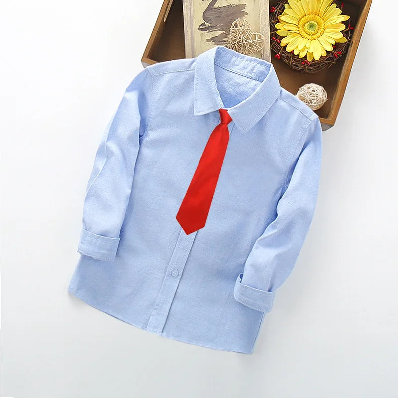 Boys School Uniform Shirt – Crisp Easy-Care Polo