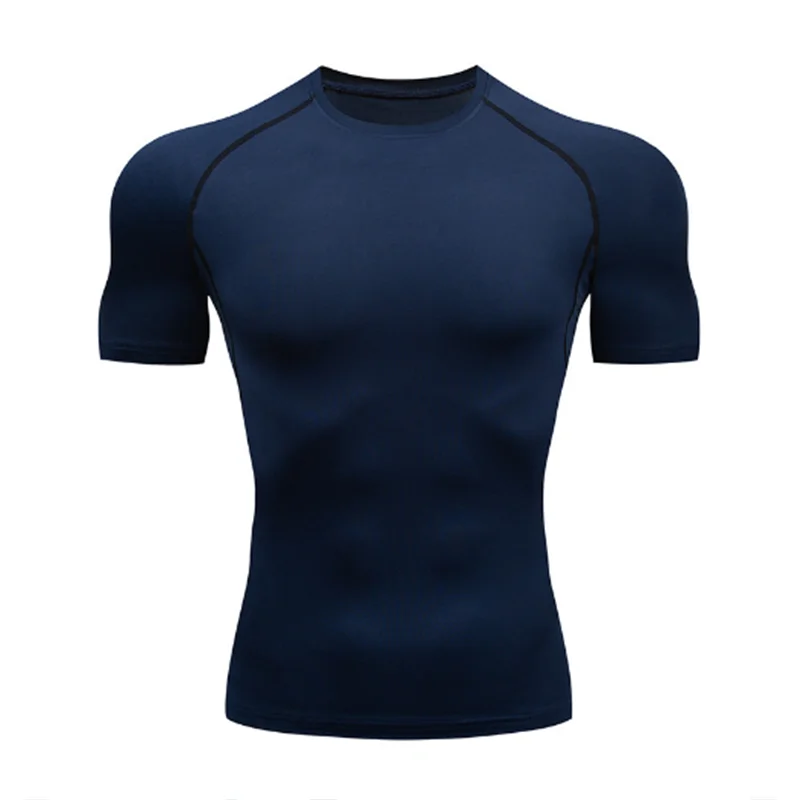 Compression training tee front view