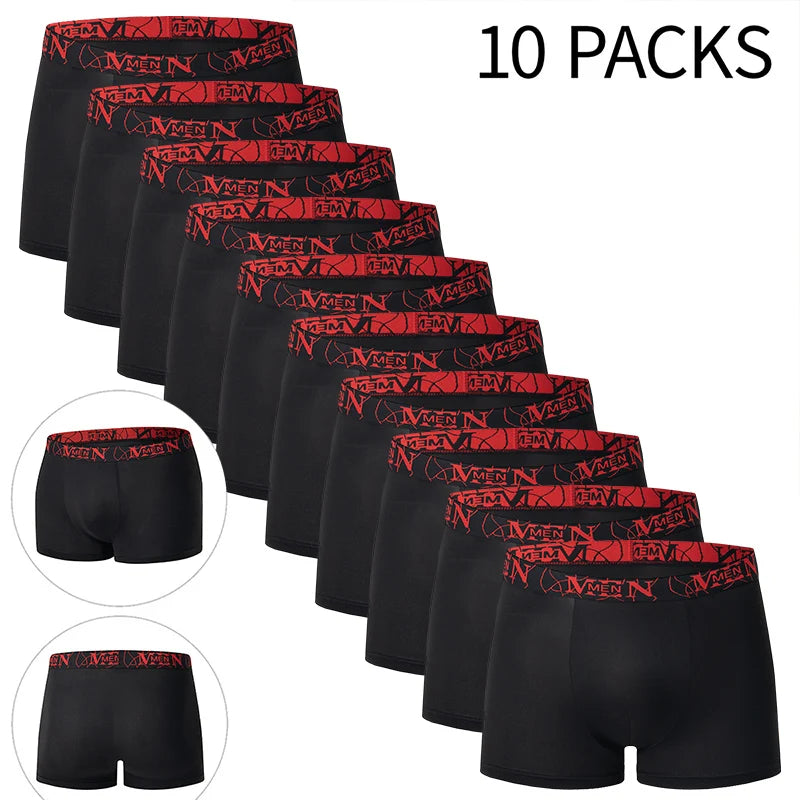 Printed boxers multi-pack front view