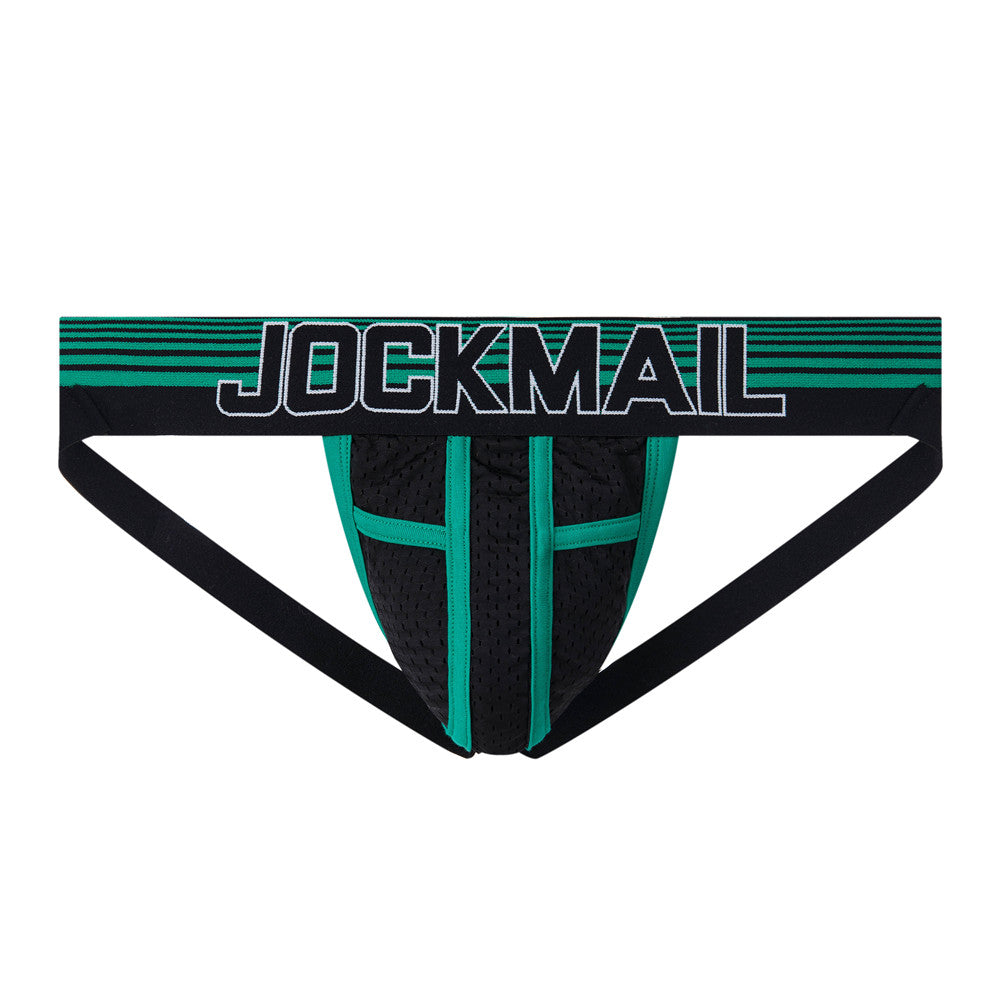 Breathable g-string jockstrap pack display