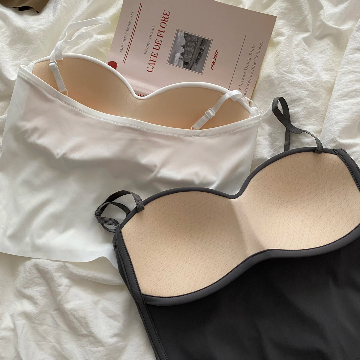 Seamless Yoga Bra Tank – Fixed Chest Pad Gym Vest