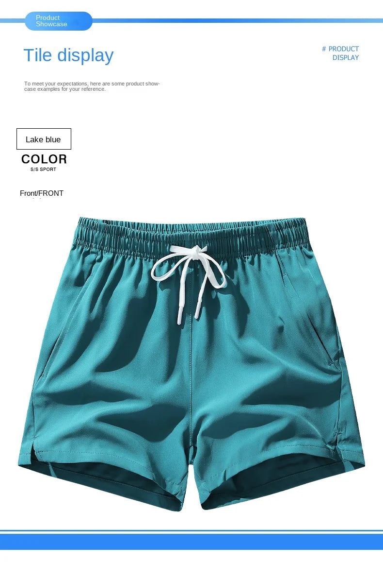 Quick-dry running shorts waistband detail