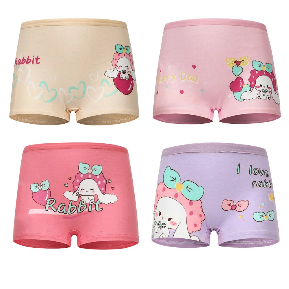 Girls unicorn print panties print detail closeup