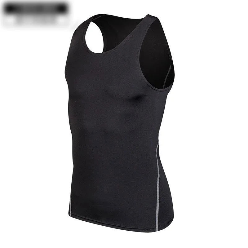 Compression training tee front view