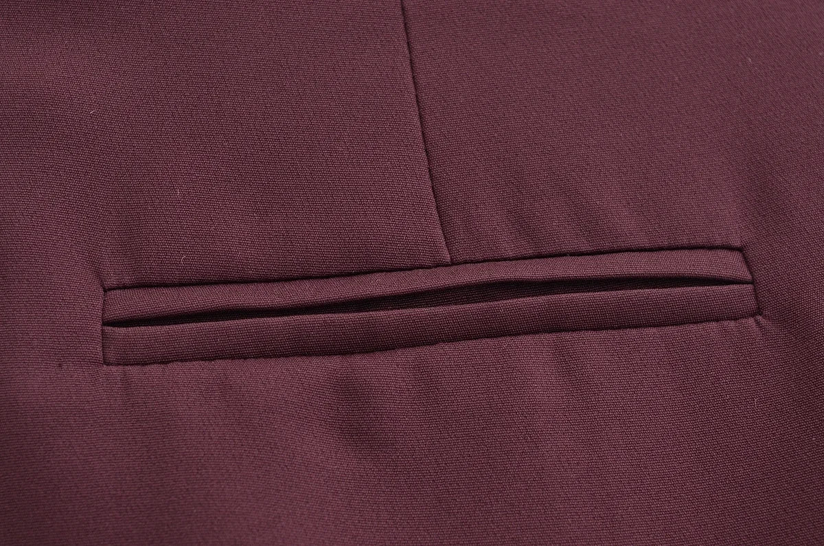 High waist skort dark purple color  