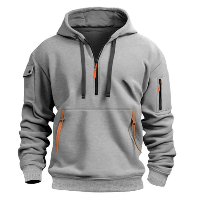 Casual sports hoodie front view