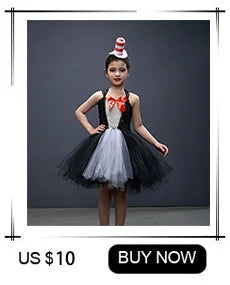 Girls Witch Halloween Costume – Spooky 3-Piece Dress Set