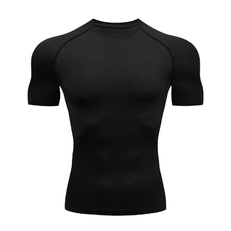 Compression training tee front view