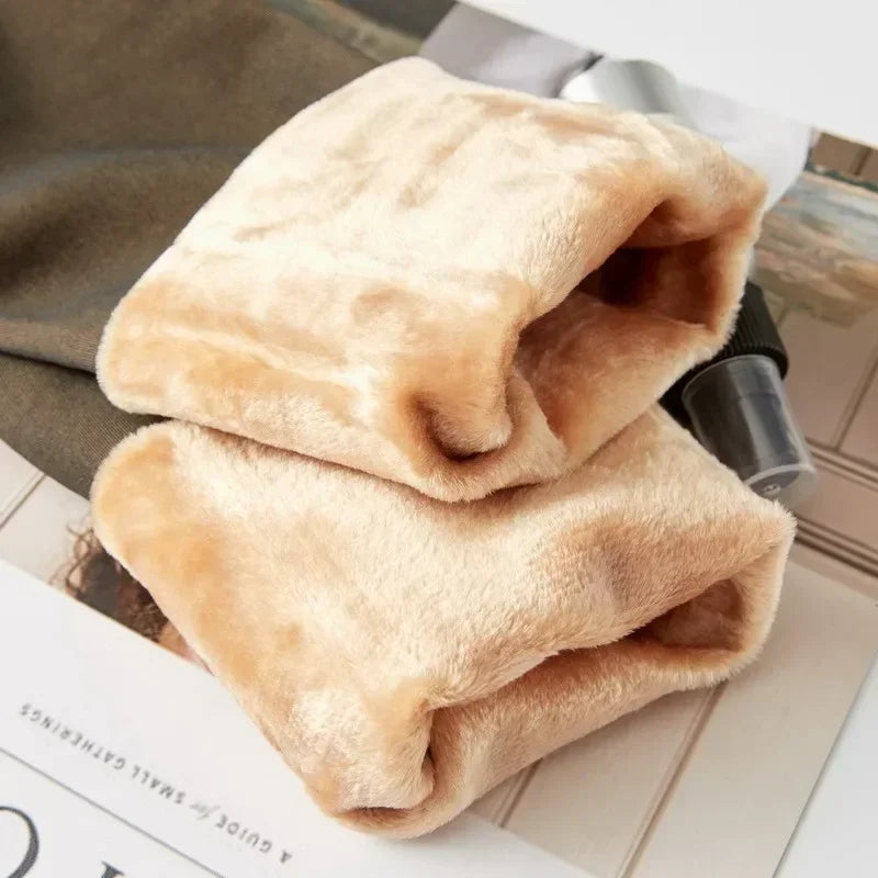 Fleece Lined Thermal Tights Women's Warm Winter Pantyhose