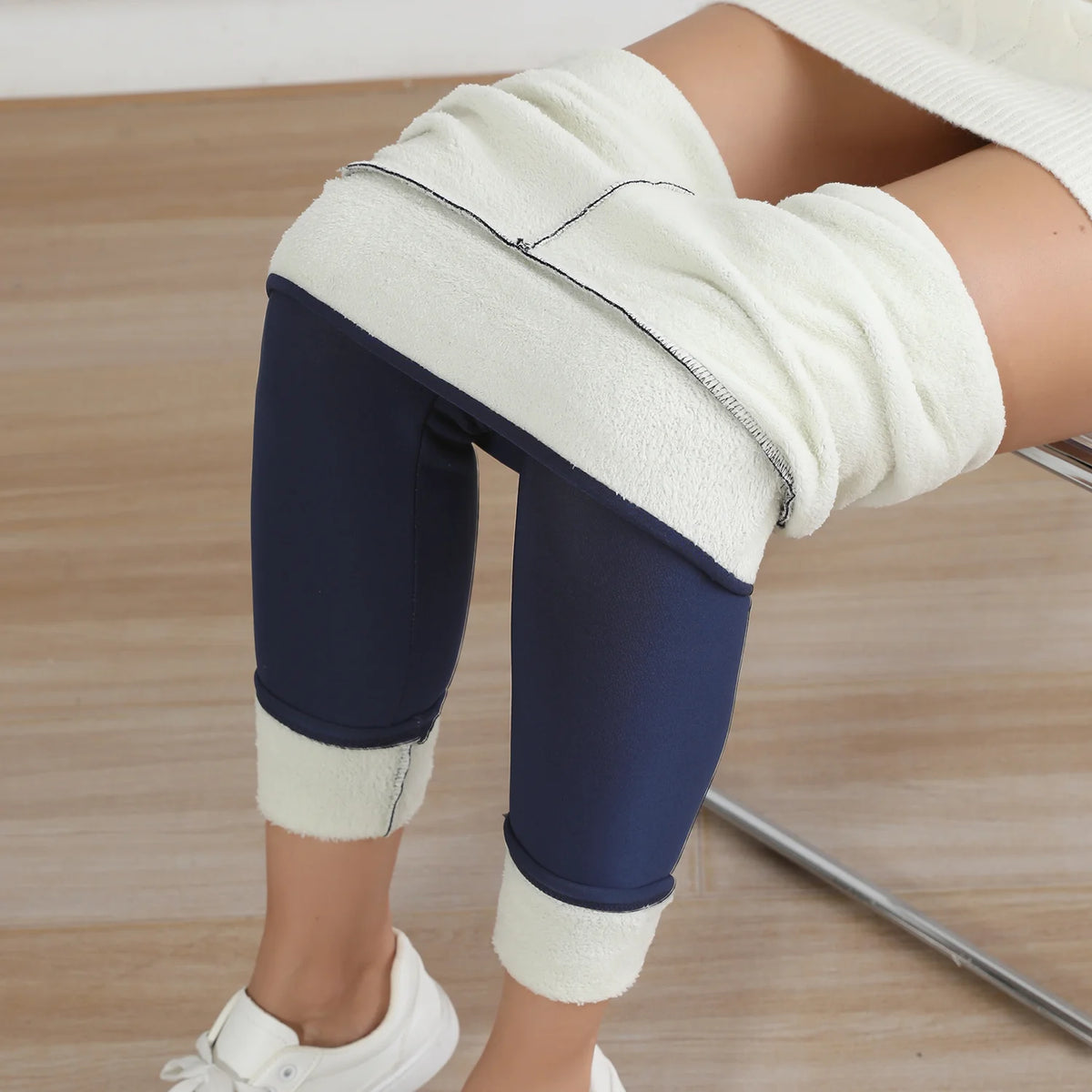 Fleece Lined Winter Leggings – High Waist Thermal Tights
