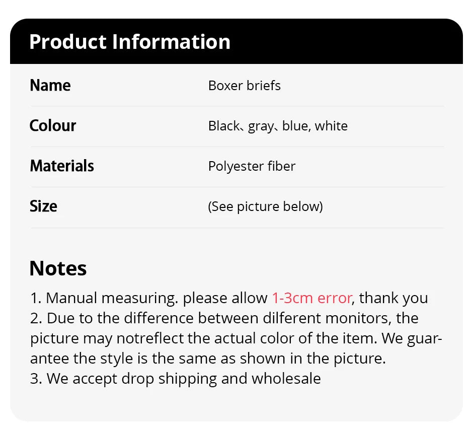 Men's boxer briefs worn model
