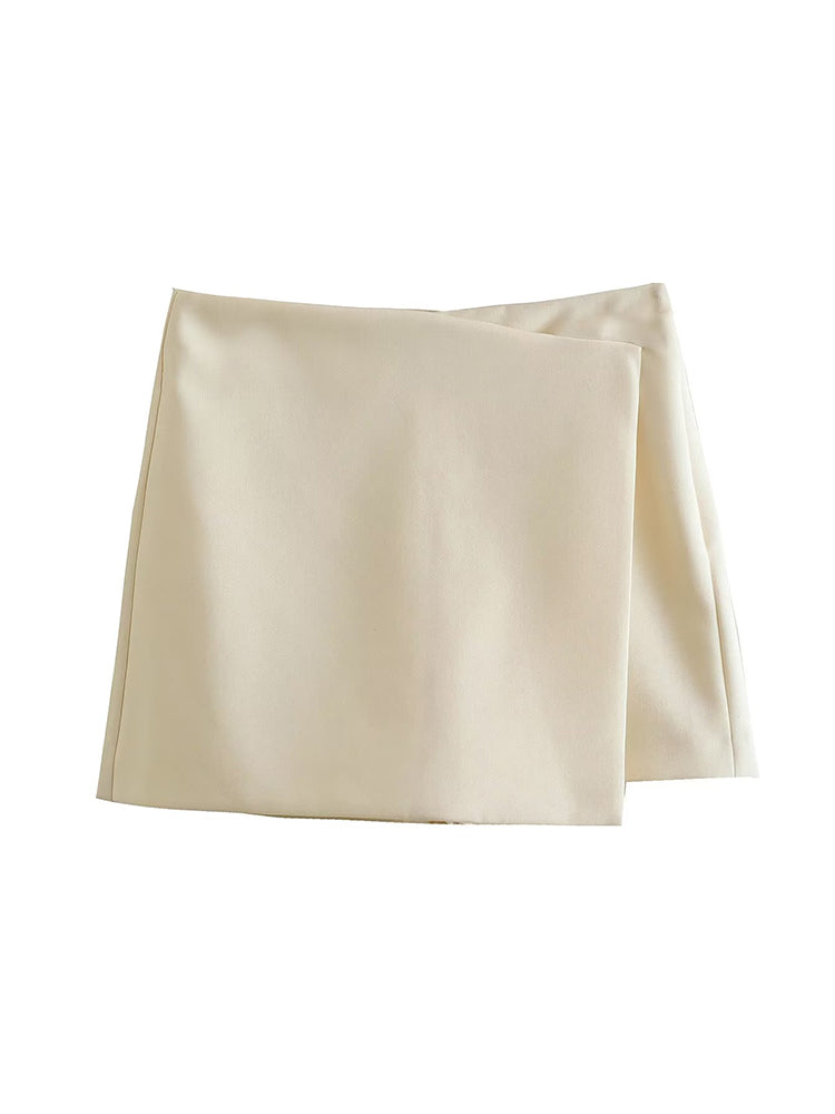 Women's Asymmetrical Side Zip Yelloe banana 