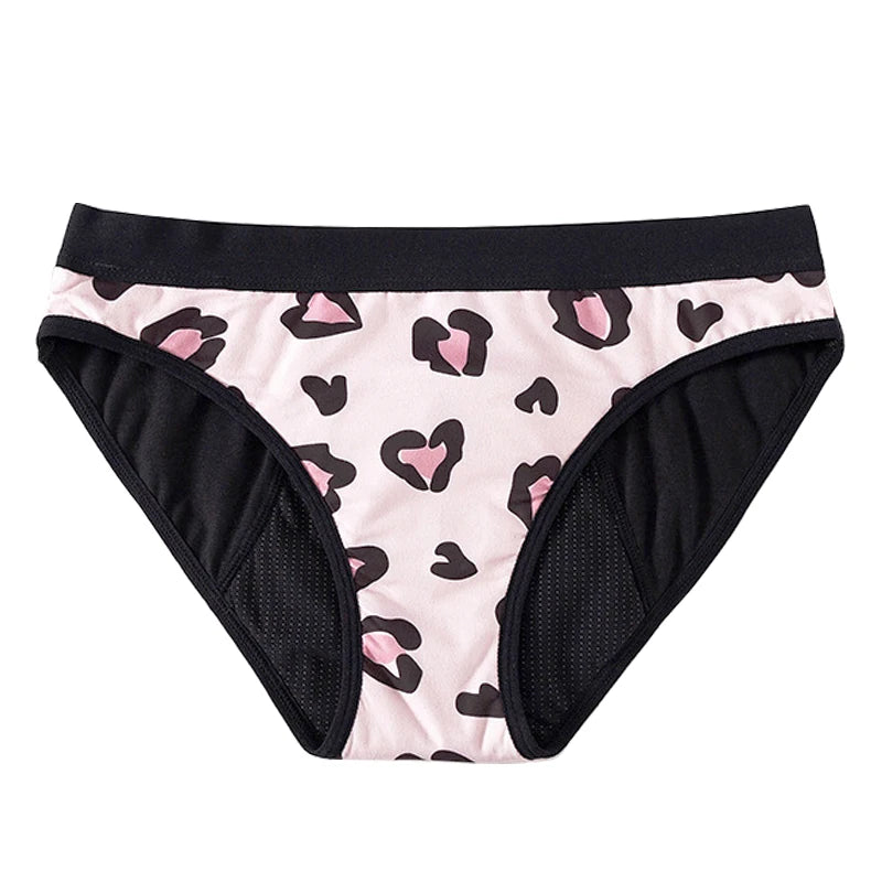 Teen cotton period panties comfortable fit display