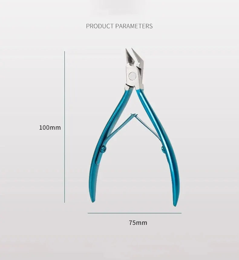 Toenail Clipper for Thick Nails with sharp stainless-steel design for easy grooming of ingrown nails.