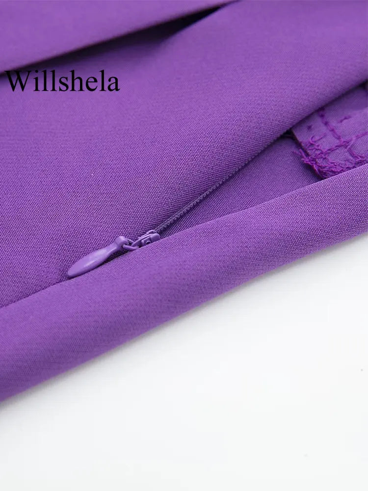 Women's Asymmetrical Side Zip Sānvivá