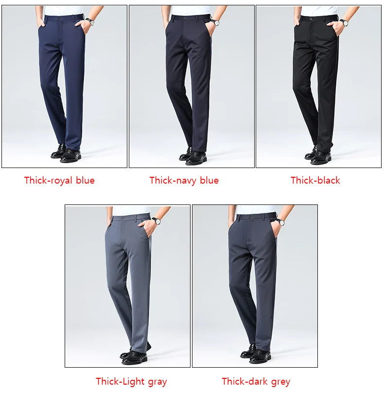 Business casual pants front view khaki