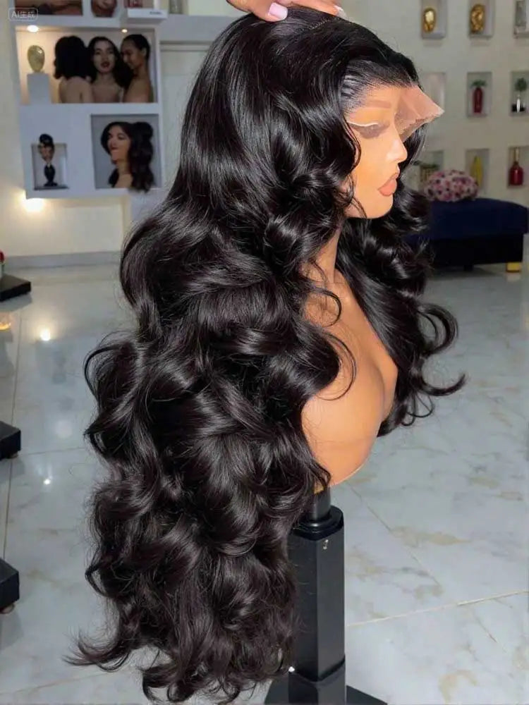 Raw Peruvian body wave HD lace wig with full 250% density | Sānvivá