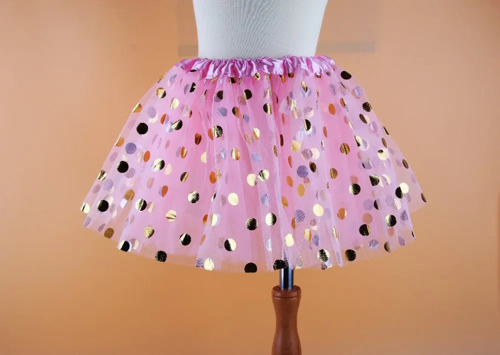 Girls pettiskirt tutu worn by child
