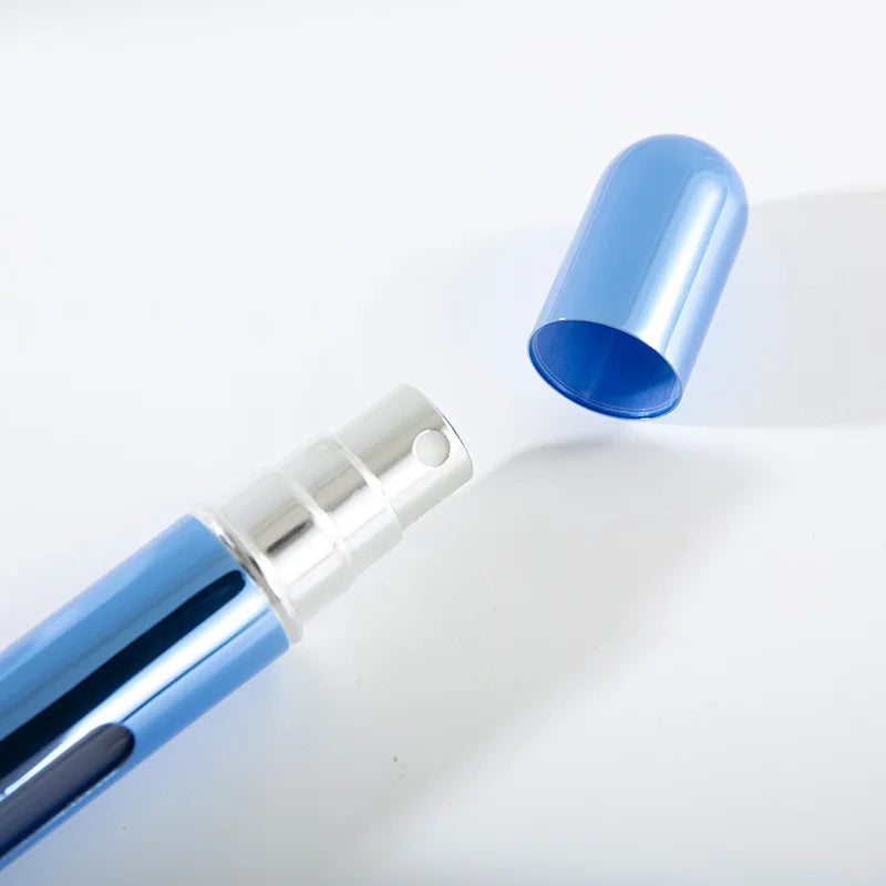 Refillable perfume sample bottle size comparison