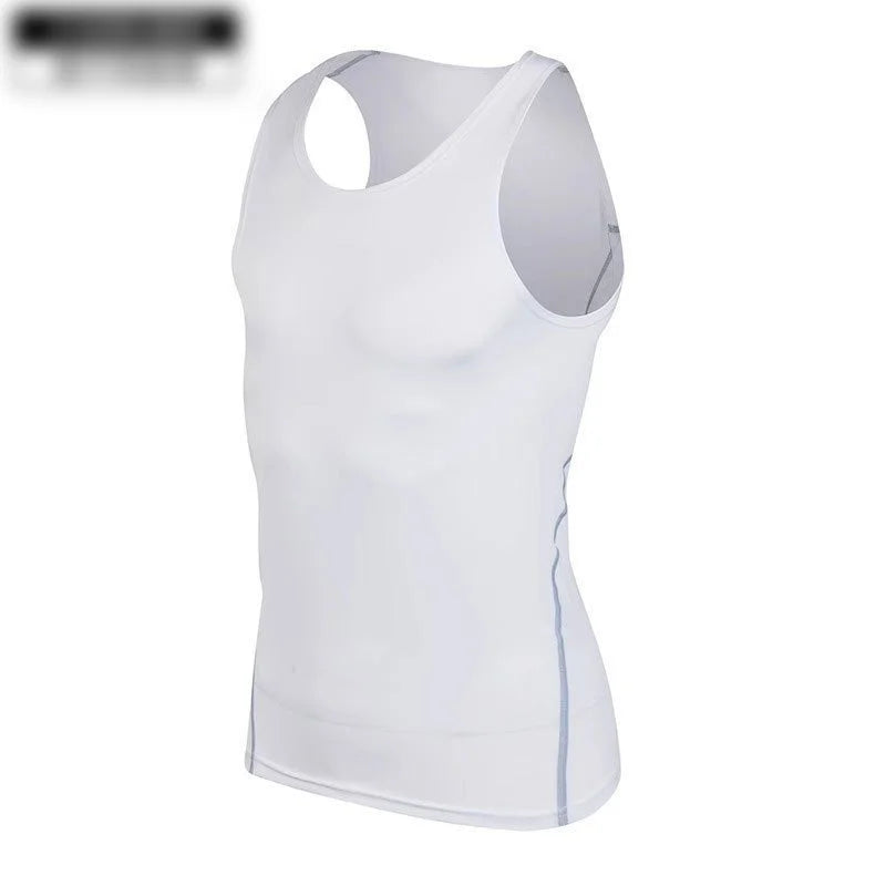 Compression training tee front view