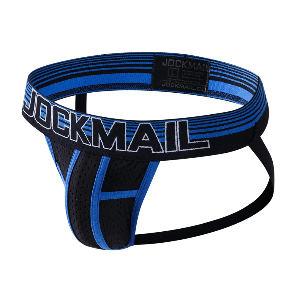Breathable g-string jockstrap pack display