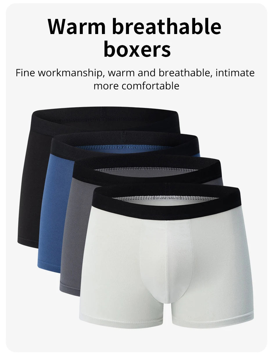 Men's boxer briefs worn model