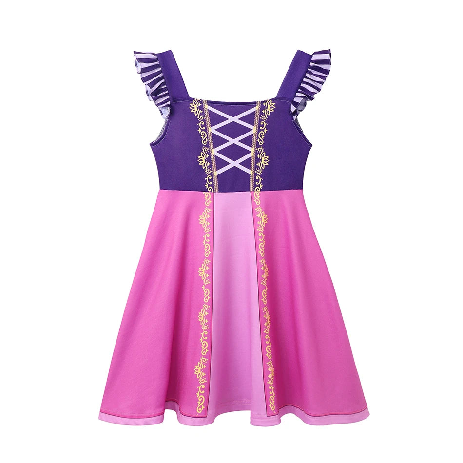 Girls princess cosplay dress embellishment detail