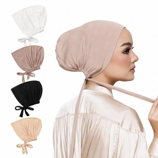 Modal hijab undercap side view