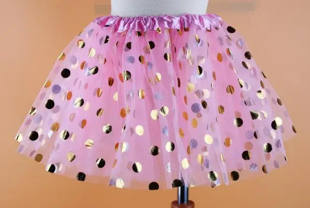 Girls pettiskirt tutu worn by child