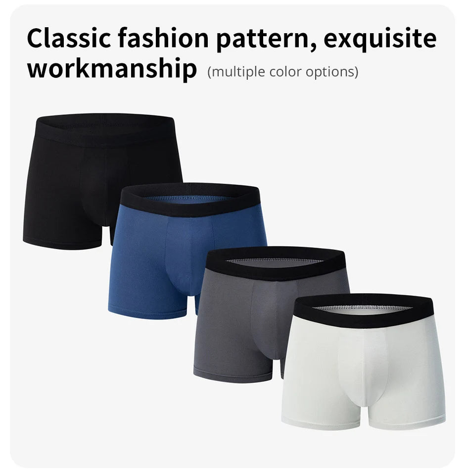 Men's boxer briefs worn model