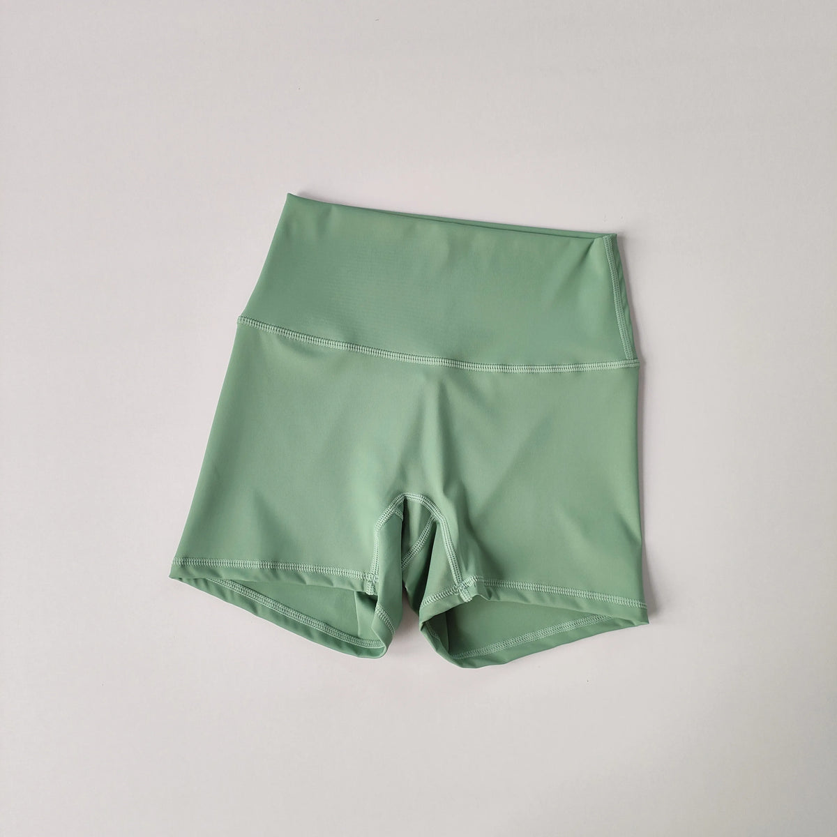 Women's High Waist Push-Up Booty short Green | Sānvivá