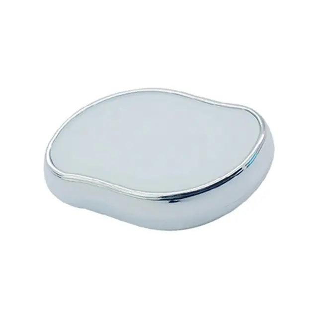 Crystal Hair Eraser Physical Epilator shown in use for hair removal on underarm area.