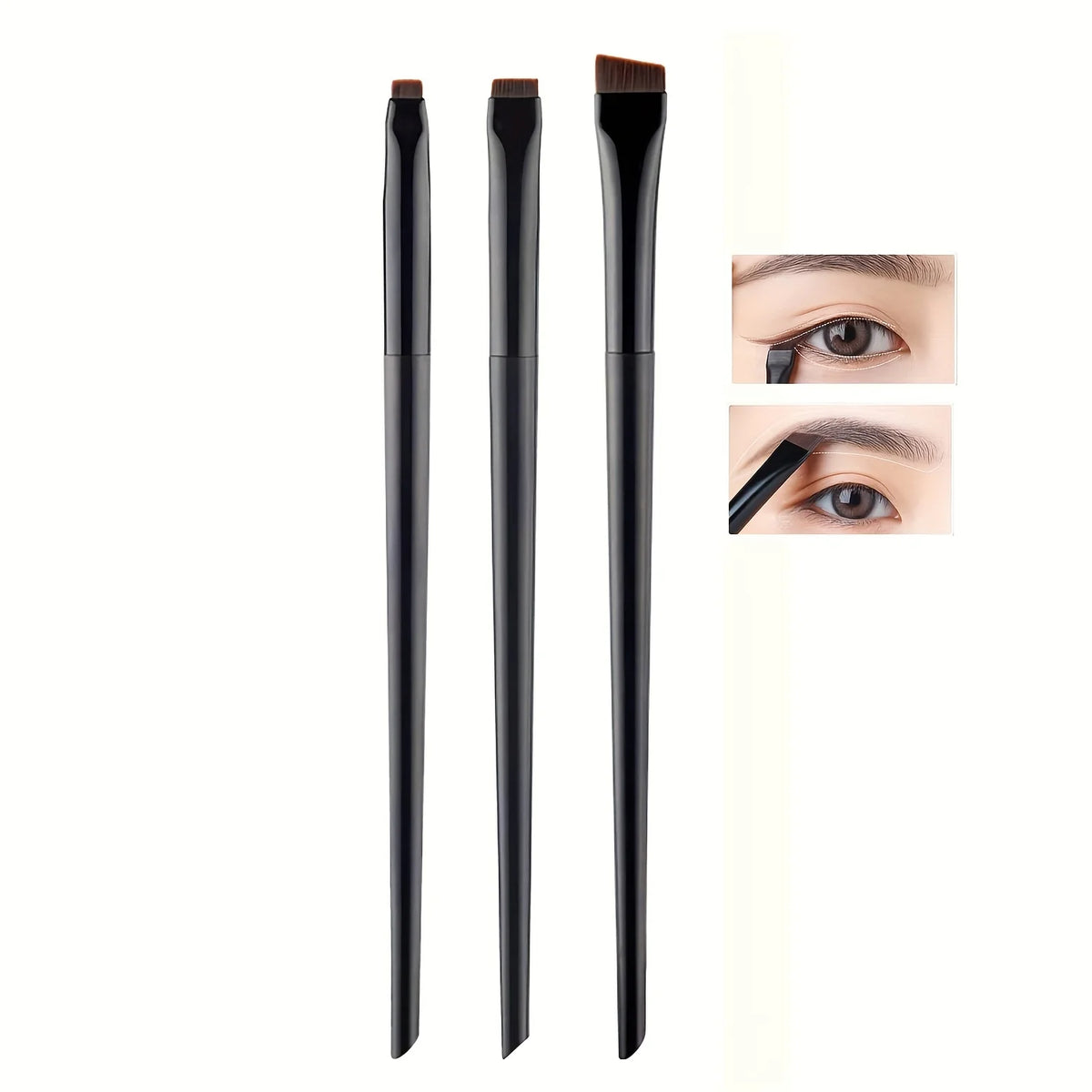 Precision makeup brush set