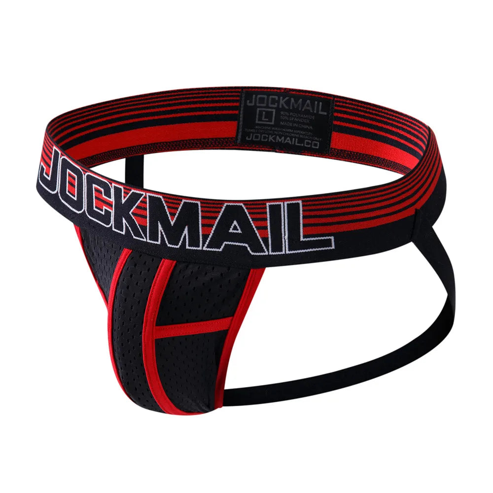 Breathable g-string jockstrap pack display