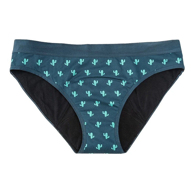 Teen cotton period panties comfortable fit display