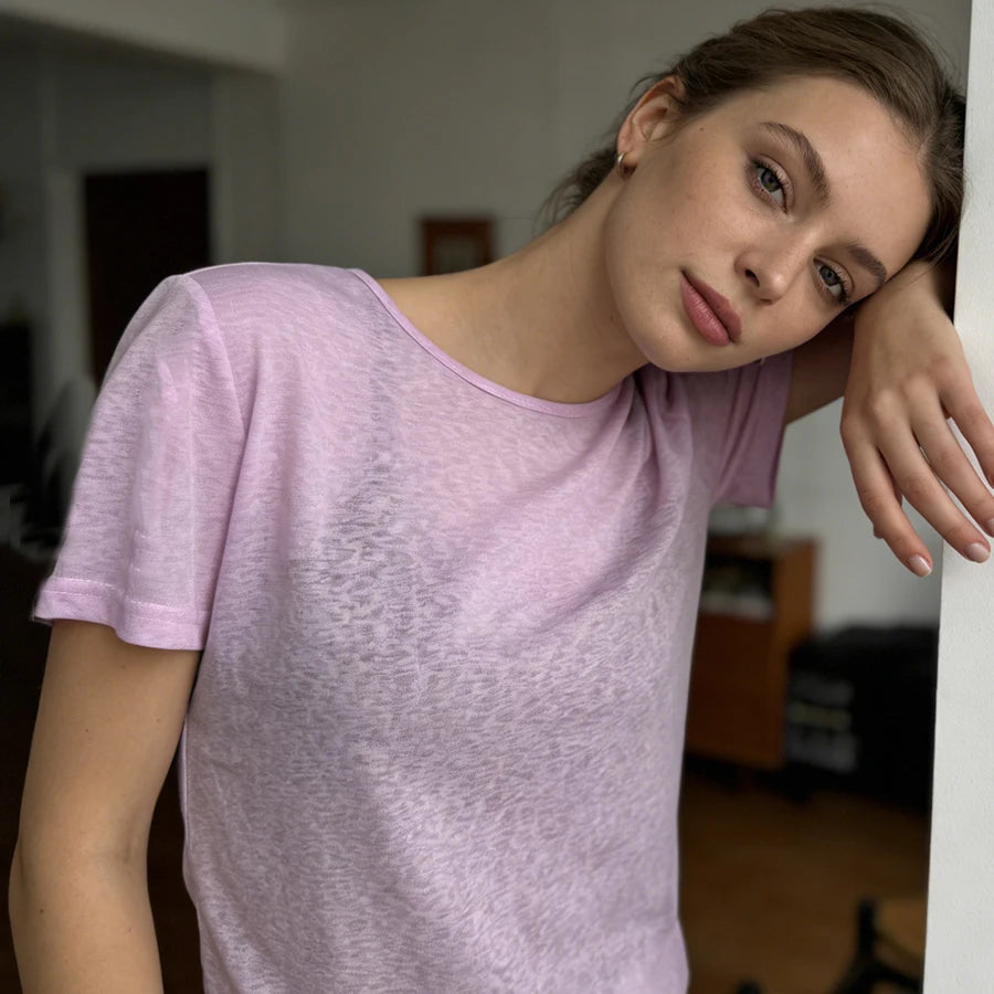 Women's Soft Knit Long Sleeve Tee 