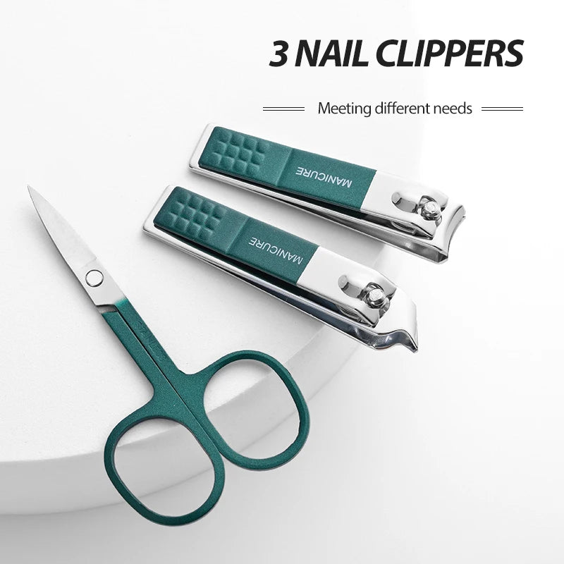 6-Piece Portable Manicure Nail Scissors Set