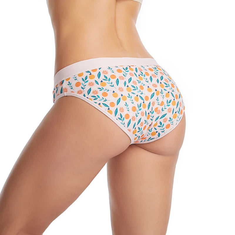 Teen cotton period panties comfortable fit display