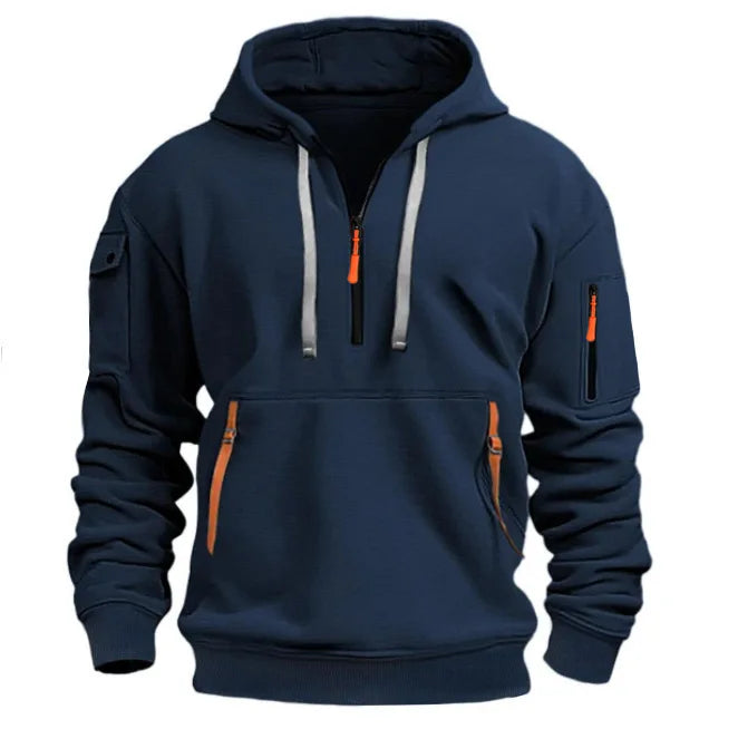 Casual sports hoodie front view