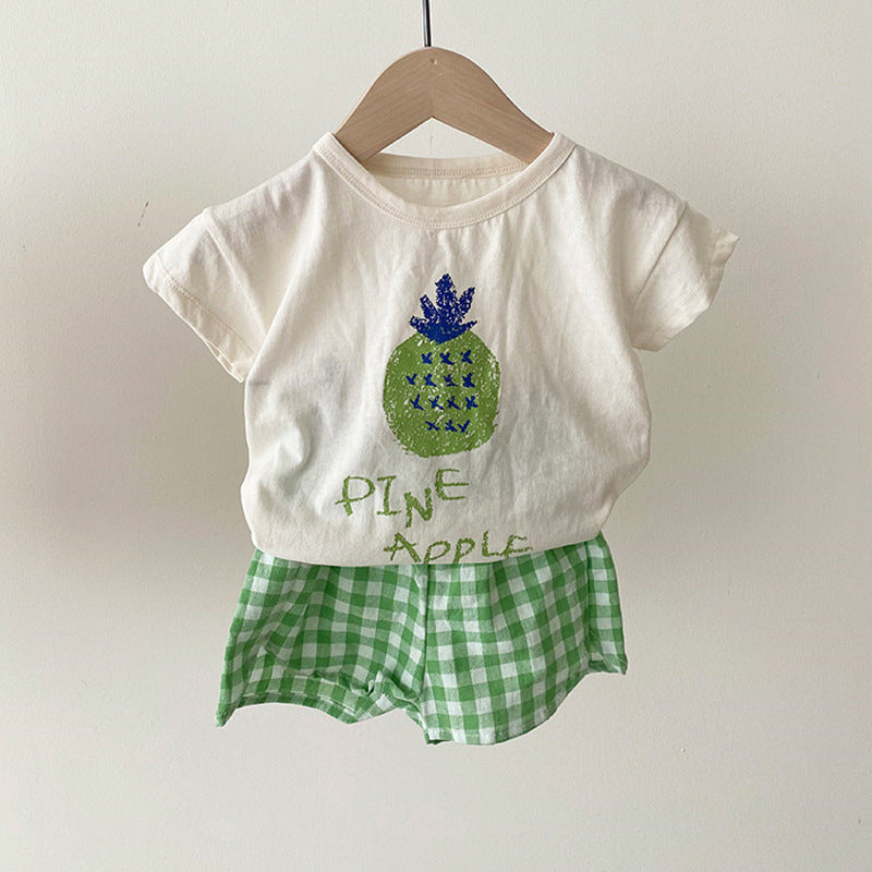 Kids planet print sweatshirt worn by child