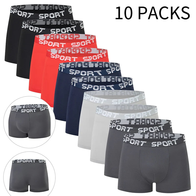 Printed boxers multi-pack front view