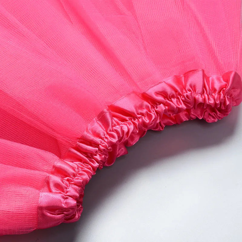 Girls ballet tutu skirt worn by child