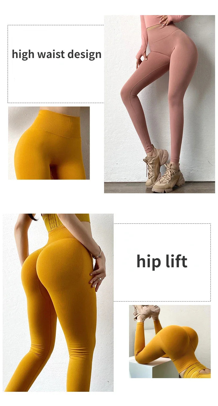 Butt lifting yoga leggings navy hip detail view
