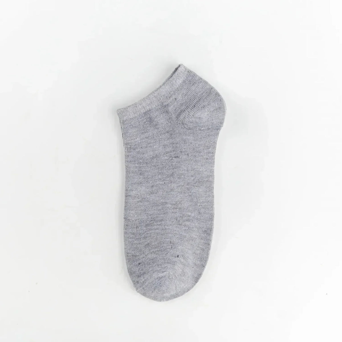 Unisex cotton ankle socks multi-pack mixed colors