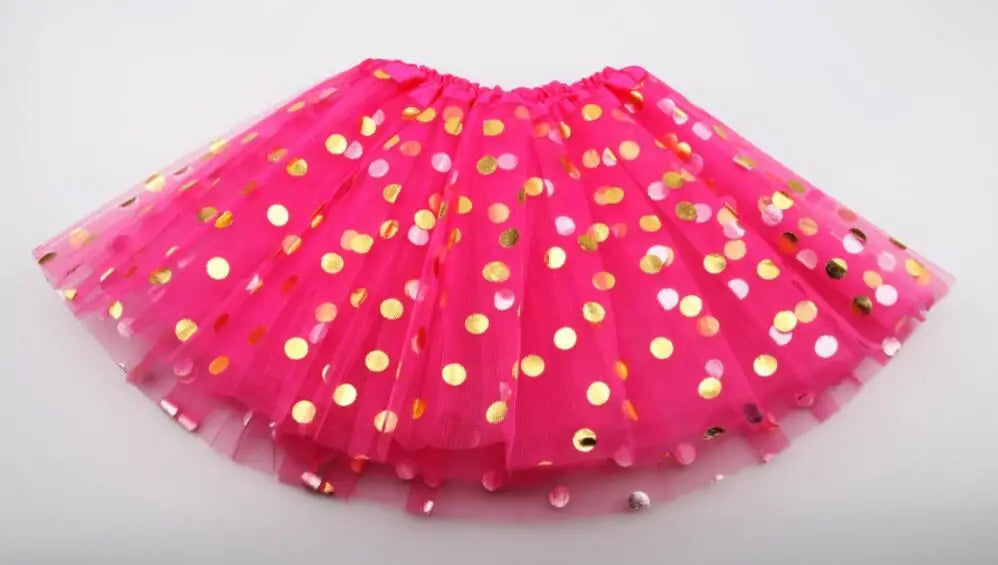 Girls pettiskirt tutu worn by child